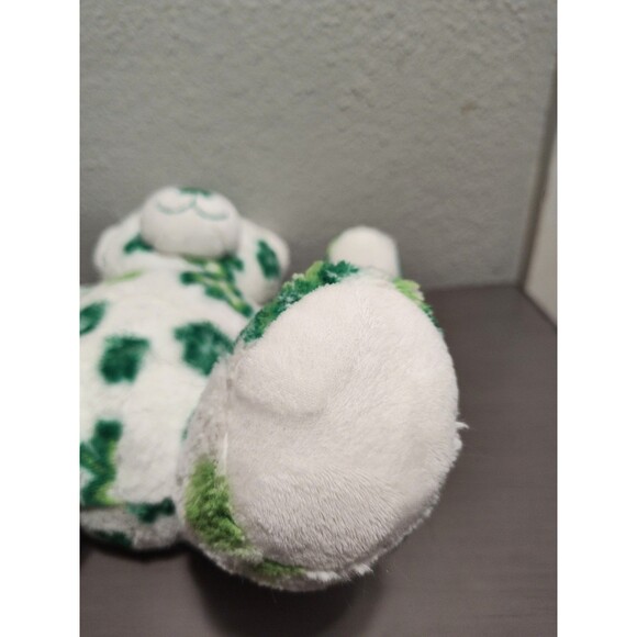 Build A Bear St Patrick’s Day Shamrock Clover Green White Teddy Bear Plush - Picture 4 of 13